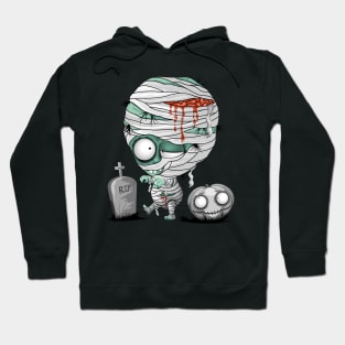 Zombie Mummy Baby Monster Halloween Character Hoodie